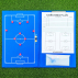 A4 Magnetic Football Coaches Tactics Folder | Net World Sports 