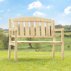 Harrier 2-Seater Wooden Garden Bench [Heavy Duty]