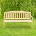 Harrier 3-Seater Wooden Garden Bench [Heavy Duty]