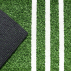 Cricket matting with white stump lines