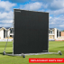 Replacement black mesh for cricket sight screen