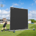 FORTRESS Mesh Cricket Sight Screen [360°/Fixed Wheels]