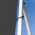FORTRESS Mesh Cricket Sight Screen [360°/Fixed Wheels]