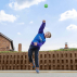 400g Children's Shot Put In Action
