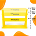 Kids Foam Hurdles with 3 Adjustable Height Settings - CM and IN