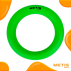 Green Tennikoit Rubber Ring