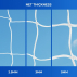 3m x 2m Replacement Goal Nets