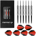 Pack of 6 Brass Darts & Flights