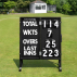 FORTRESS Portable Foldaway Cricket Scoreboard