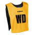 Netball bibs with positions