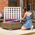 Premium Giant Connect 4 | Outdoor Garden Games | Net World Sports