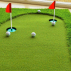 Putting Mat And Flags 