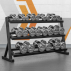 Chrome dumbbells