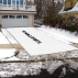 Winter Weather Tarpaulin [Driveway Snow Removal Tarp]