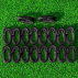 Net Clips [80 Pack] Sports Netting Clips
