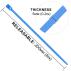 Releasable Cable Tie dimensions 