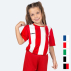 FORZA Kids' Striped Short Sleeve Football Shirts