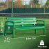 Vermont Aluminium Tennis Court Bench Set [3x Colours]