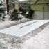Winter Weather Tarpaulin [Driveway Snow Removal Tarp]