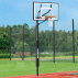 FORZA Inground Adjustable Height Basketball Unit [54in Glass Backboard]