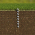 14" Ground Screw Goal Anchors [Set of 4]