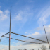 10 x 6 FORZA Steel42 American Football/Football Combination Goal Posts