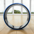 Sturdy Blue Yoga Wheel