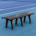 Replacement Seat Part for Backless Tennis Court Benches