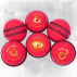 FORTRESS Royal Crown Cricket Balls [4x Colours]