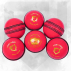 FORTRESS Machine Stitched Royal Crown Cricket Balls [4x Colours]