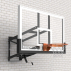 FORZA Glass Basketball Backboard & Hoop [Wall Mounted]  