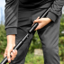 Bowling Machine legs secure with click on pins