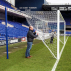 Stadium Football Goal Conversion Kit (Stanchions, Nets) [Pair]