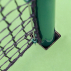 Vermont Tennis Posts - Round | Socketed Tennis Posts | Wimbledon Green Tennis Posts | Net World Sports