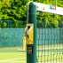 Vermont Tennis Posts - Round | Socketed Tennis Posts | Wimbledon Green Tennis Posts | Net World Sports