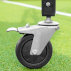 Wheeled base with brakes