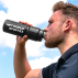 Black Sports Water Bottle 