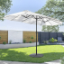 Harrier 4.6m Double-Sided Parasol