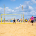 5.5m x 2.2m FORZA Alu110 Freestanding Beach Soccer Goal 
