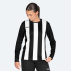 Vertical striped soccer jerseys