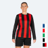 FORZA Women's Striped Long Sleeve Football Shirts