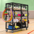 XL Sports Equipment Storage Cabinet & Cart Trolley