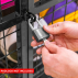 Lockable XL Sports Equipment Storage Cabinet & Trolley