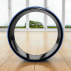 Sturdy Blue Yoga Wheel