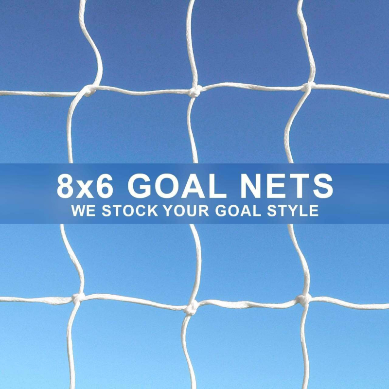 8 x 6 Replacement Goal Nets | Net World Sports