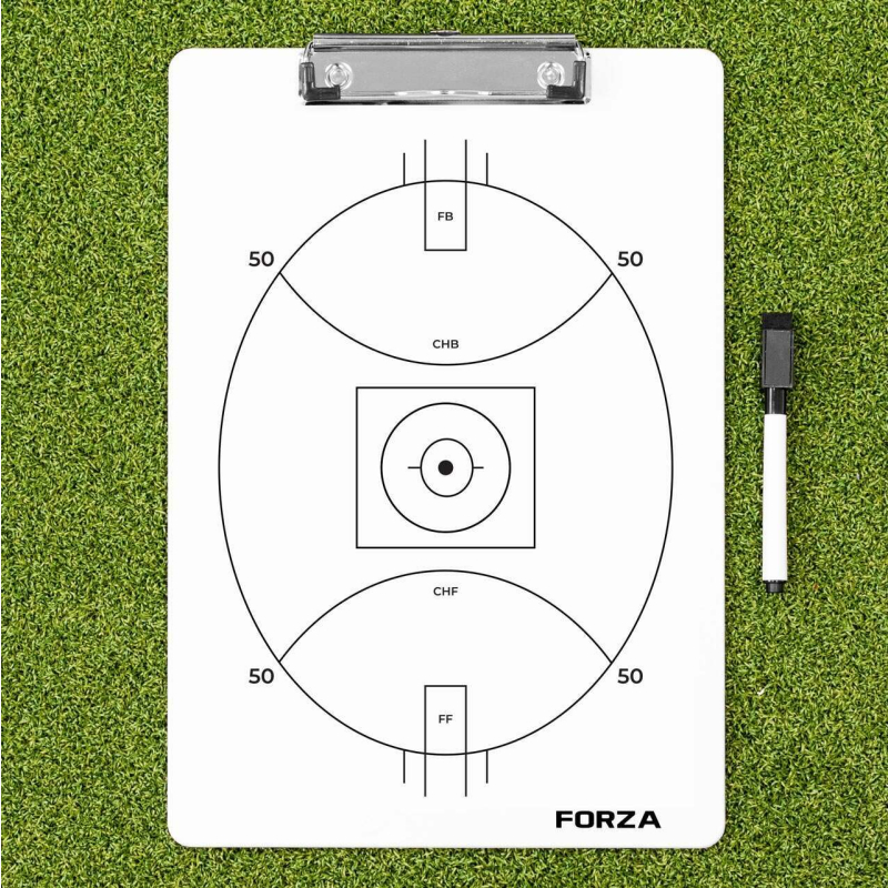 FORZA Aussie Rules Football Coaching Clipboard