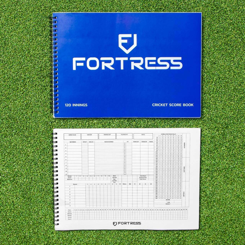 Professional FORTRESS Cricket Scorebook | Net World Sports