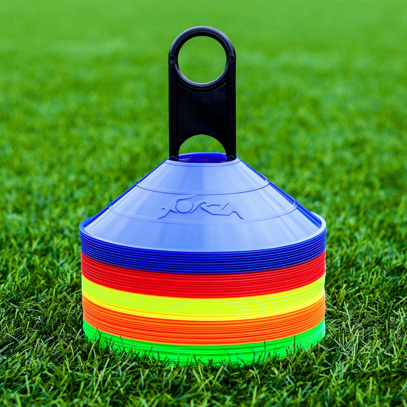 Multi-Coloured Orange Marker Cones 