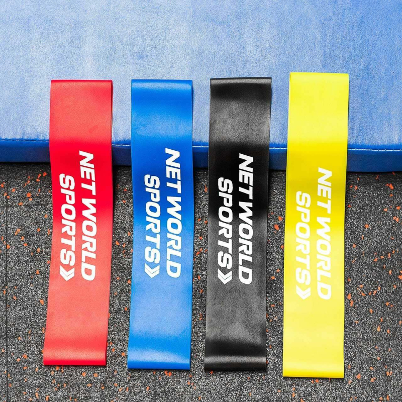 Set Of 4 Varied Thickness Resistance Bands