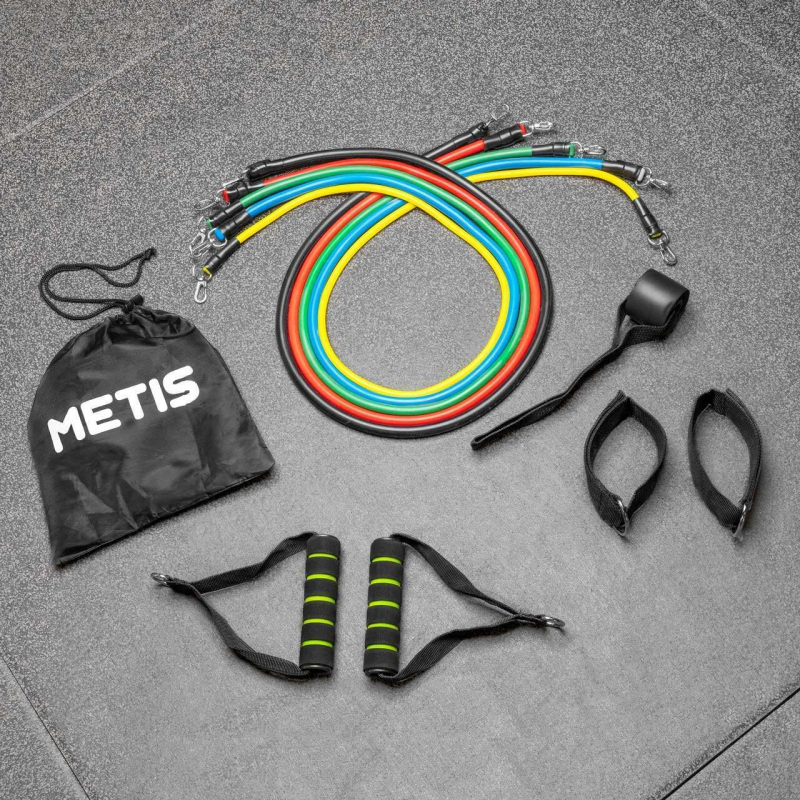 METIS Pulley Resistance Bands Set | Net World Sports